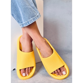 BM Claquettes en caoutchouc de Ritter Yellow jaune 3