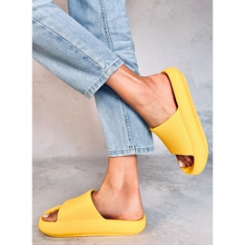 BM Claquettes en caoutchouc de Ritter Yellow jaune 4