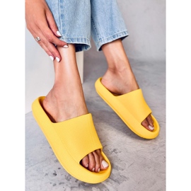 BM Claquettes en caoutchouc de Ritter Yellow jaune 2
