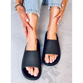 BM Claquettes en caoutchouc de Ritter Black le noir 3