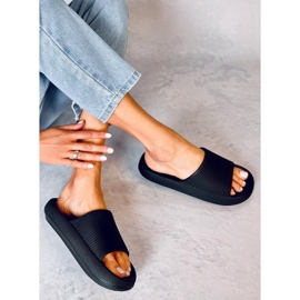 BM Claquettes en caoutchouc de Ritter Black le noir 5