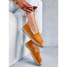 Espadrilles femme Zahn Camel brun 3