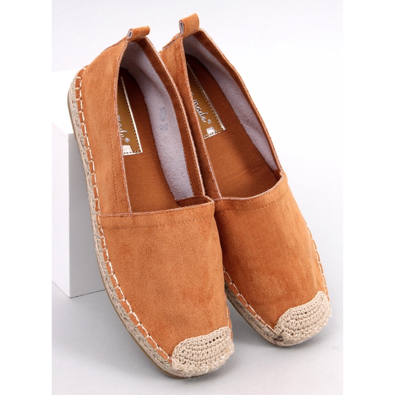 Espadrilles femme Zahn Camel brun 1