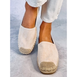 Espadrilles femme Zahn Beige 2