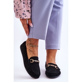 Mocassins en daim classiques avec ornement Amera noir le noir 2
