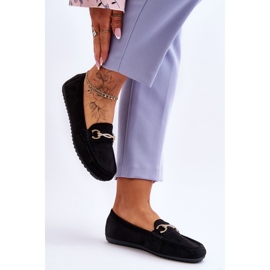 Mocassins en daim classiques avec ornement Amera noir le noir 5