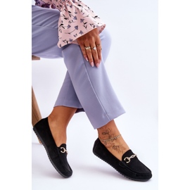 Mocassins en daim classiques avec ornement Amera noir le noir 6