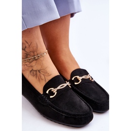 Mocassins en daim classiques avec ornement Amera noir le noir 8