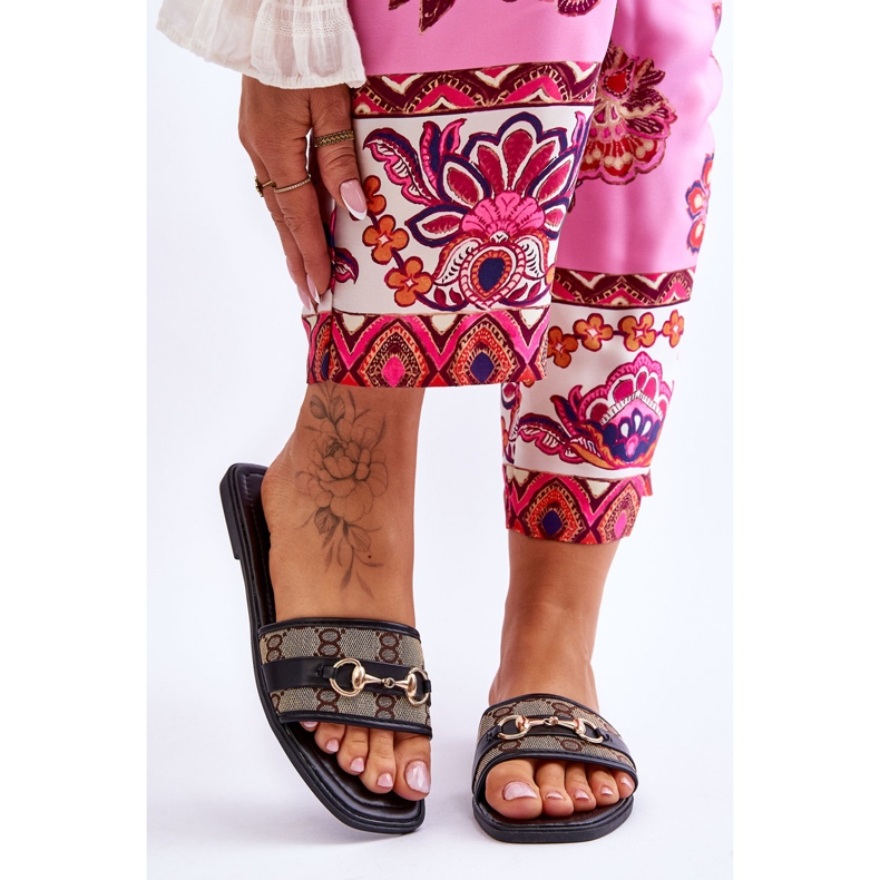 FG1 Talons Plats Classiques Noir Marlene 1