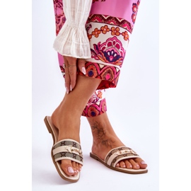Talons Plats Classiques Beige Marlene 2