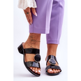 Escarpins Élégants Sergio Leone KL310 Noir 1