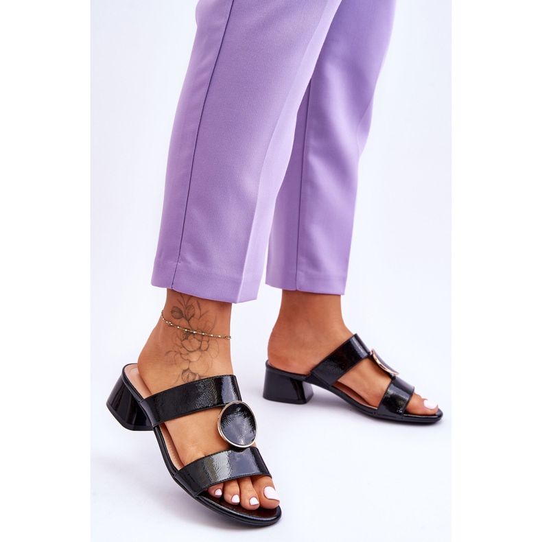 Escarpins Élégants Sergio Leone KL310 Noir 2