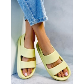 Sandales en caoutchouc Boddie Green vert 3