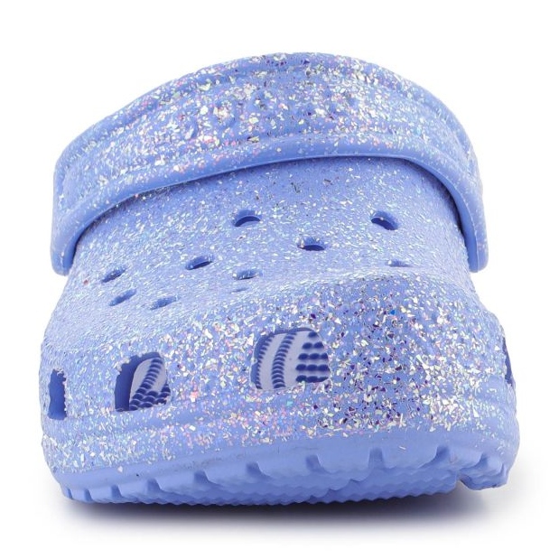 Sabots Crocs Classic Glitter Clog K Jr 206993-5Q6 bleu 1