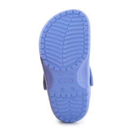 Sabots Crocs Classic Glitter Clog K Jr 206993-5Q6 bleu 4
