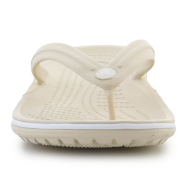 Tongs Crocs Crocband Flip Bone 11033-2Y2 beige 1
