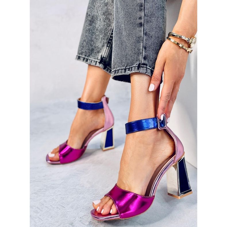 Seastar Sandales à talons géométriques de Marshmello Rose 1 Seastar Sandales à talons géométriques de Marshmello Rose 1
