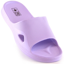 Chaussons mousse femme violet News 2520 1