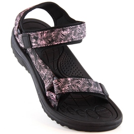 News 5630 sandales de sport pour femmes noires avec velcro 1