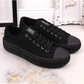 Baskets à plateforme Big Star W INT1874A noir le noir 4