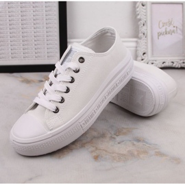 Baskets à plateforme Big Star W INT1874B blanches 5