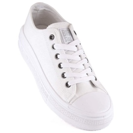 Baskets à plateforme Big Star W INT1874B blanches 8