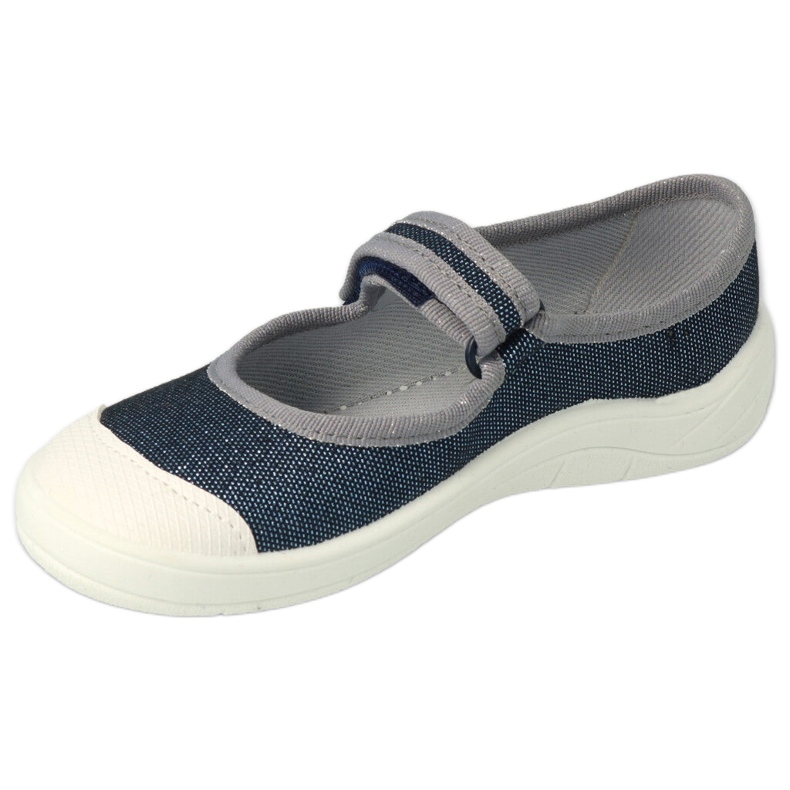 Befado chaussons enfants 208X048 bleu marine 1
