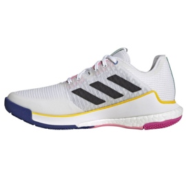 Chaussures Adidas CrazyFlight W HP3340 blanche blanche 1