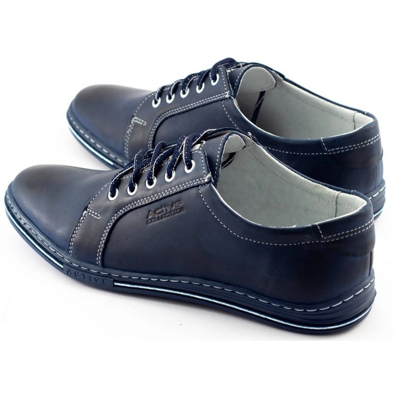 Polbut Chaussures homme 320 bleu marine 4