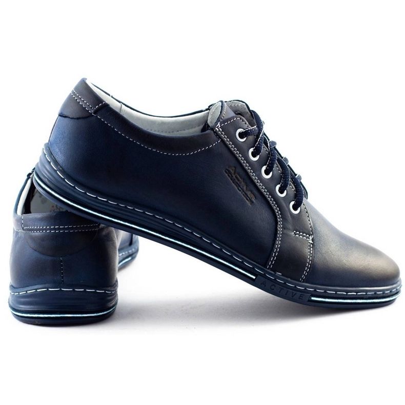 Polbut Chaussures homme 320 bleu marine 3