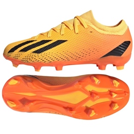 Chaussures de football Adidas X Speedportal.3 Fg Jr GZ5072 orange oranges et rouges 1