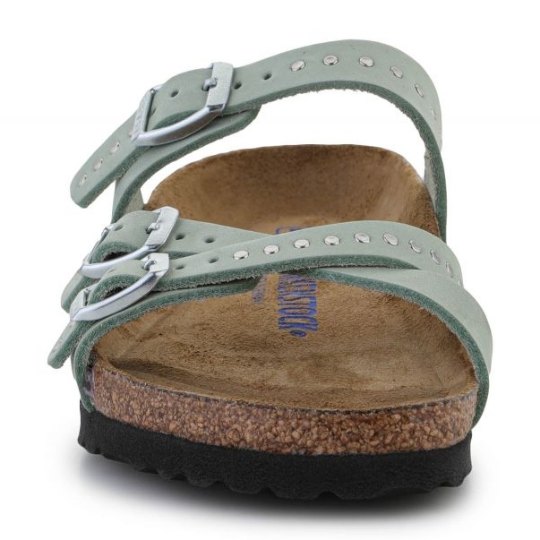 Birkenstock Franca Injected Rivets Chaussons Matcha W 1024267 vert 1