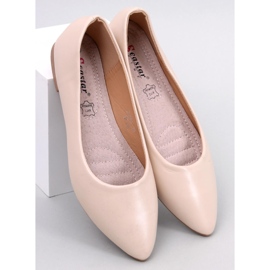 BM Ballerines semelle cuir Trento Beige 1 BM Ballerines semelle cuir Trento Beige 1