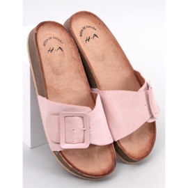 Sandales à boucle Darke Rosa rose 1