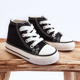 Baskets Montantes Enfant Noir Filemon le noir 2