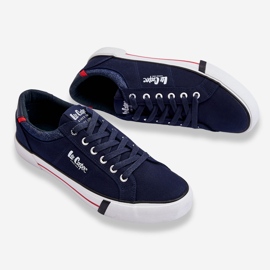 Baskets Lee Cooper LCW-23-31-1833M Bleu marine pour hommes 2 Baskets Lee Cooper LCW-23-31-1833M Bleu marine pour hommes 2