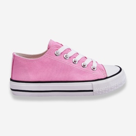 Baskets Classiques Roses Filemon Enfant 1