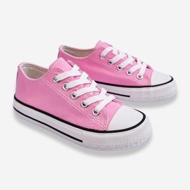 Baskets Classiques Roses Filemon Enfant 2