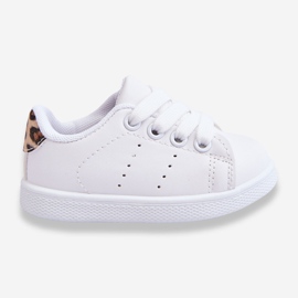 FR1 Chaussures Sport Enfant Léopard Blanc Lanvi 1