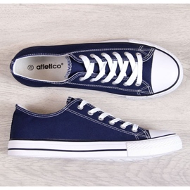 Baskets basses Atletico ATC239C bleu marine 2