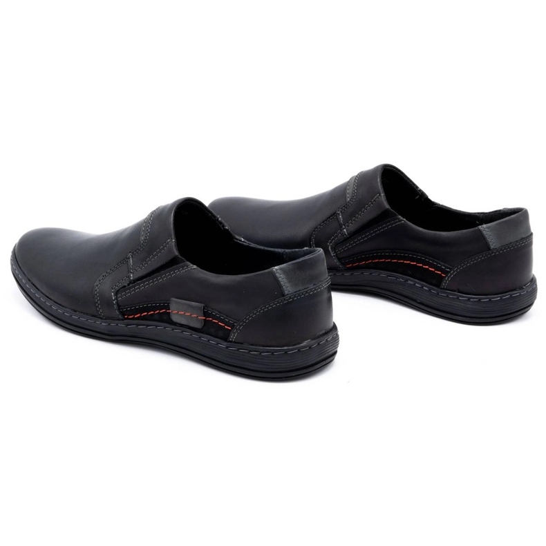Olivier Mocassins cuir homme 520 noir 4