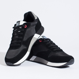 Chaussures de sport homme noir Big Star LL174158 Mousse mémoire le noir 2 Chaussures de sport homme noir Big Star LL174158 Mousse mémoire le noir 2