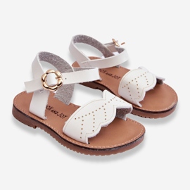 Sandales Classiques Enfant Blanc Izzy blanche 2