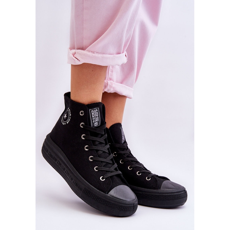 Baskets Montantes Femme Big Star LL274A182 Noir 2