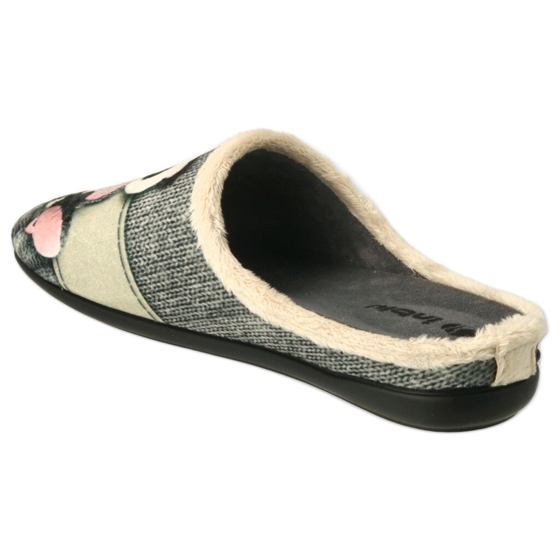 Inblu In-Blu Women's Slippers 155d209 MISIA Application gris 3 Inblu In-Blu Women's Slippers 155d209 MISIA Application gris 3