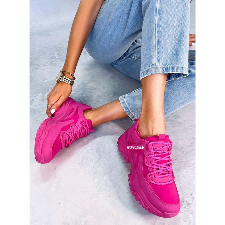 Espadrilles Bains fuchsia pour femmes rose 2