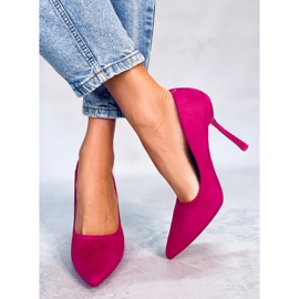 Seastar Escarpins Camerin Fuchsia en daim, femmes rose 5