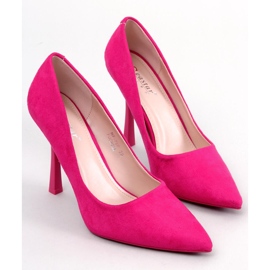 Seastar Escarpins Camerin Fuchsia en daim, femmes rose 1
