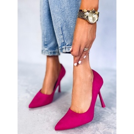 Seastar Escarpins Camerin Fuchsia en daim, femmes rose 2