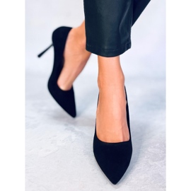 Seastar Escarpins en daim noir pour femme Camerin le noir 3